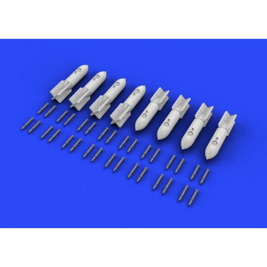 1/72 WWII German SC 50 Bombs Set (8 Bombs)