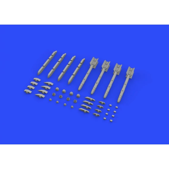 1/72 R-73 / AA-11 Archer Missiles Set (4 missiles)