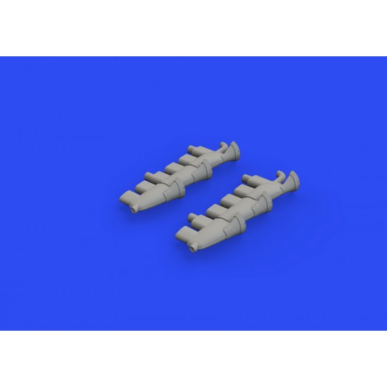1/72 Supermarine Spitfire Mk.Vc Exhaust Stacks Detail Set for Airfix kits