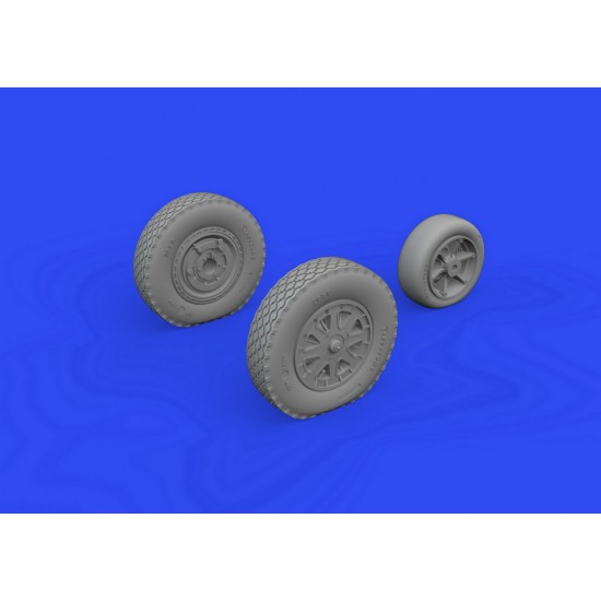 1/72 Bell P-39Q Airacobra Wheels for Arma Hobby kits