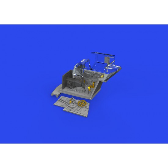 1/72 Messerschmitt Bf 109G-2 Cockpit for Eduard kits