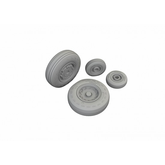 1/72 E-2C Hawkeye Wheels for Heller kits