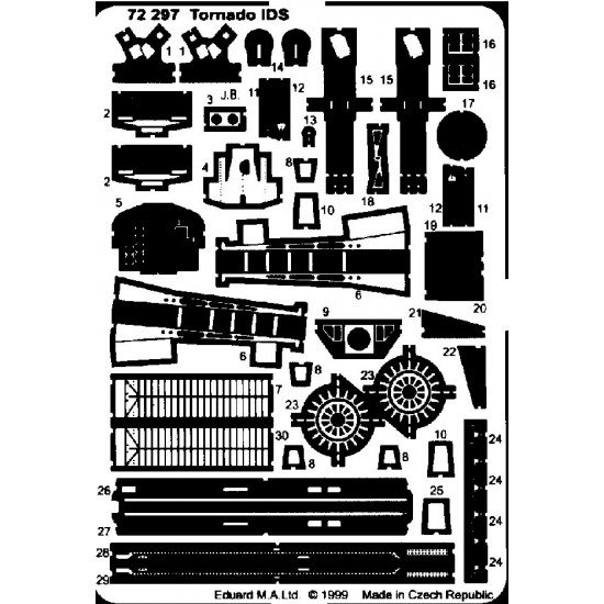 1/72 Tornado IDS/Gr Mk.1 Detail-up Set Vol.1 for Revell kit