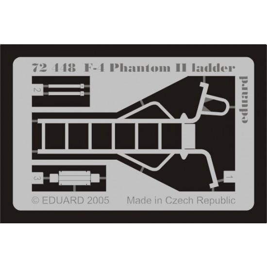 Photoetch for 1/72 McDonnell Douglas F-4 Phantom II Ladder