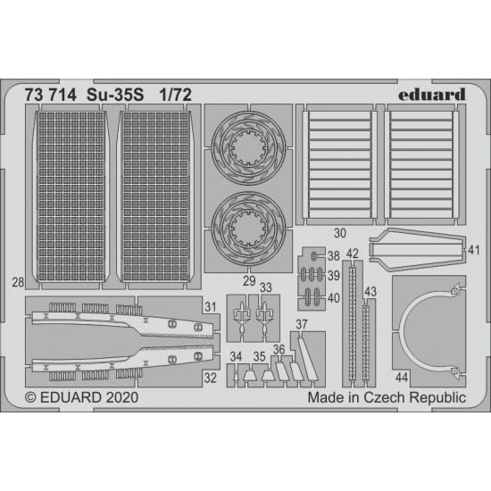 1/72 Sukhoi Su-35S Detail Set for G.W.H kits