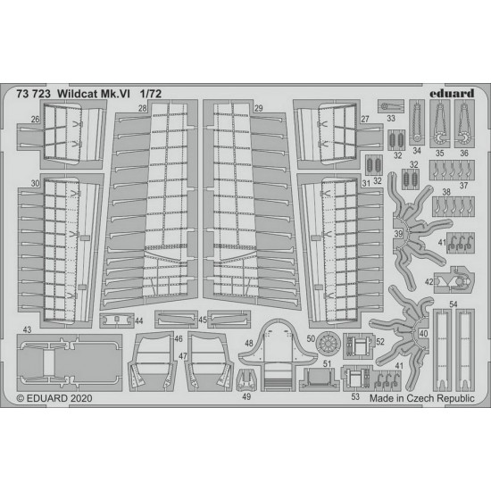 1/72 Grumman Wildcat Mk.VI Detail Set for Arma Hobby kits
