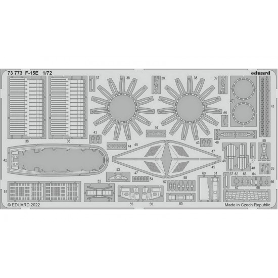 1/72 McDonnell Douglas F-15E Strike Eagle Detail Set for Revell kits
