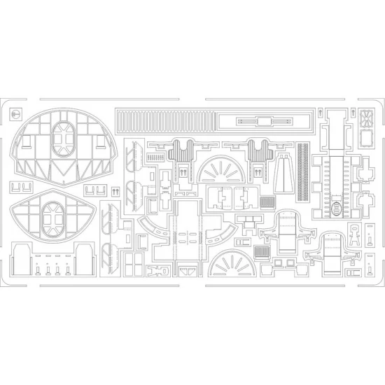 1/72 Consolidated PBY-5A Catalina Photo-etched set for Hobby 2000 / Academy kits