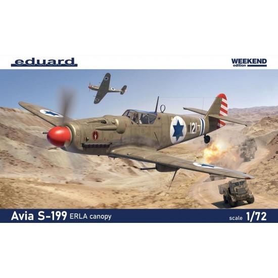 1/72 Avia S-199 with ERLA Canopy [Weekend Edition]