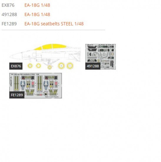 1/48 Boeing EA-18G Growler Super Detail Set for Meng kits