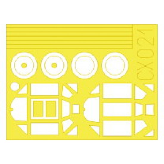 1/72 Messerschmitt Bf 109E Paint Mask for Hasegawa kit