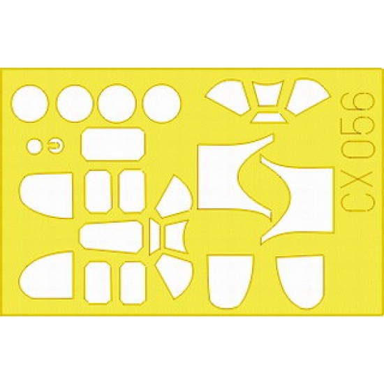1/72 P-51B Mustang Paint Mask for Revell kit