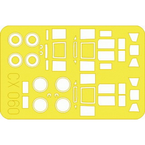 Eduard Models 1/72 IL2M3 Sturmovik Paint Mask for Eduard kit BNA