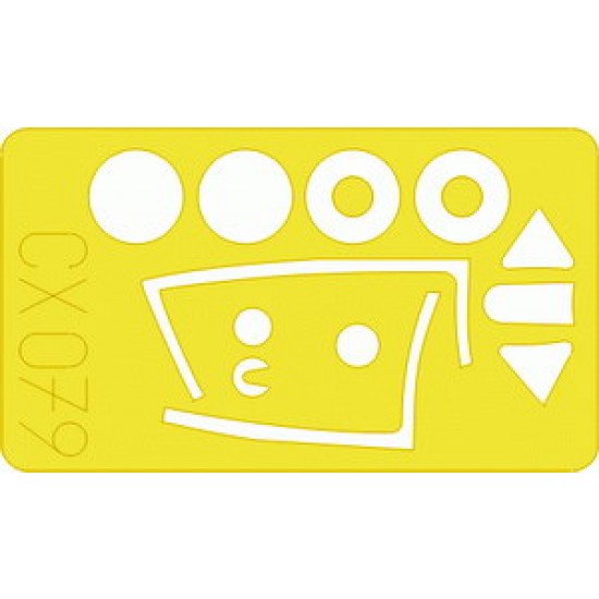 1/72 P-47D-25 Thunderbolt Paint Mask for Academy kit