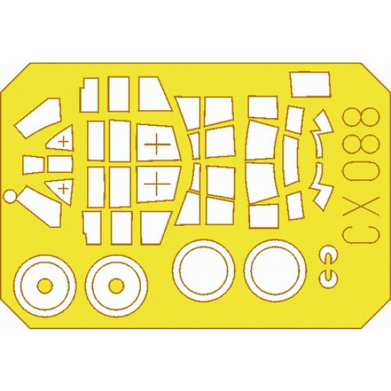 1/72 Junkers Ju 87D/G Stuka Paint Mask for Fujimi kit