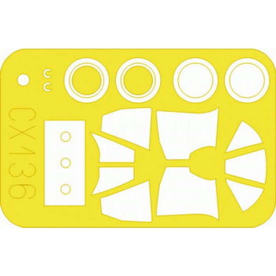 1/72 Vought F4U-1 Corsair Paint Mask for Tamiya kit