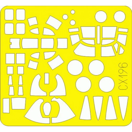 1/72 B-26F/G Marauder Paint Mask for Hasegawa kit