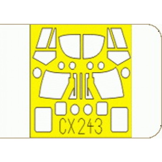 1/72 Westland Lynx HAS.2 Lynx Paint Mask for HobbyBoss kit