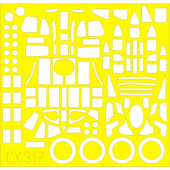 1/72 Halifax B Mk.II Paint Mask for Revell kit