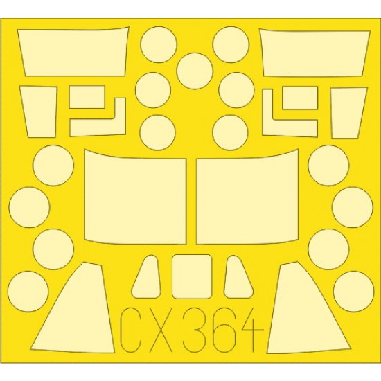 1/72 Bell-Boeing MV-22B Osprey Paint Mask for Hasegawa kits