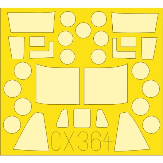 1/72 Bell-Boeing MV-22B Osprey Paint Mask for Hasegawa kits
