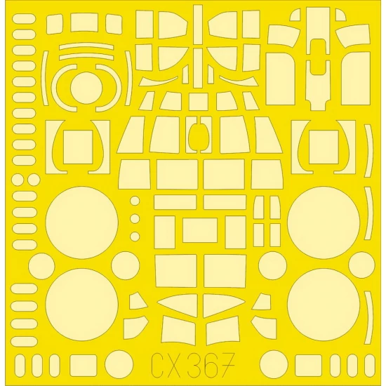 1/72 Avro Lancaster B Mk.III Dambuster Paint Mask for Airfix kit