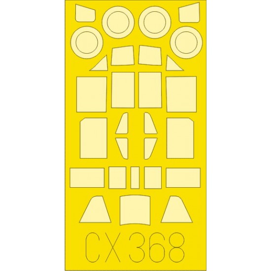 1/72 Ilyushin Il-2M3 Sturmovik Paint Mask for Tamiya kit