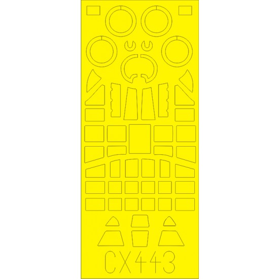 1/72 Junkers Ju 87B-2 Stuka Paint Mask for Zvezda kit #7306
