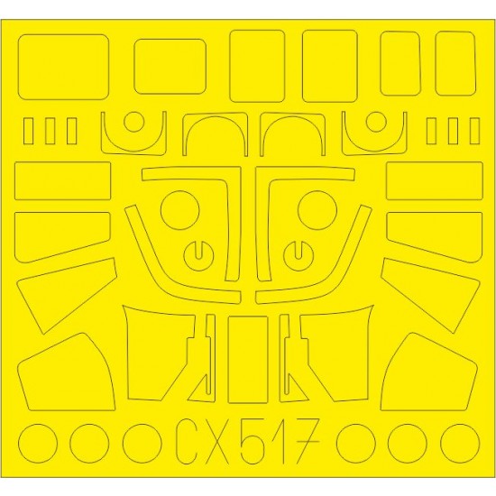 1/72 Sea King HAR.3/Mk.43 Paint Masks for Airfix kits