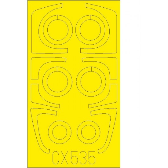 1/72 Mikoyan-Gurevich MiG-25RBT Paint Masks for ICM kits
