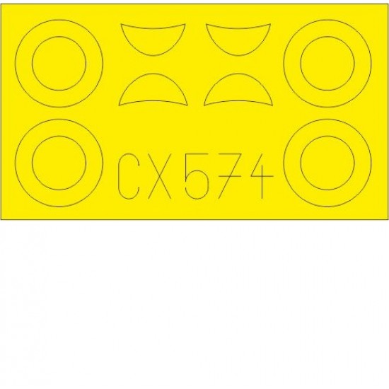 1/72 Lockheed U-2/Po-2VS Paint Masking Sheet for ICM kits