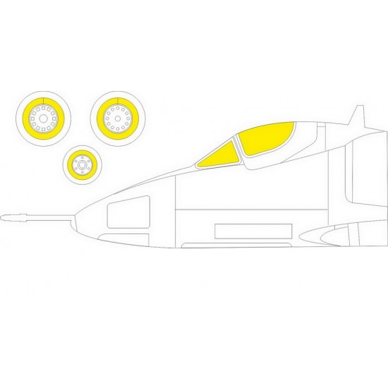 1/72 Douglas A-4E Skyhawk Paint Masking for Fujimi/Hobby 2000 kits