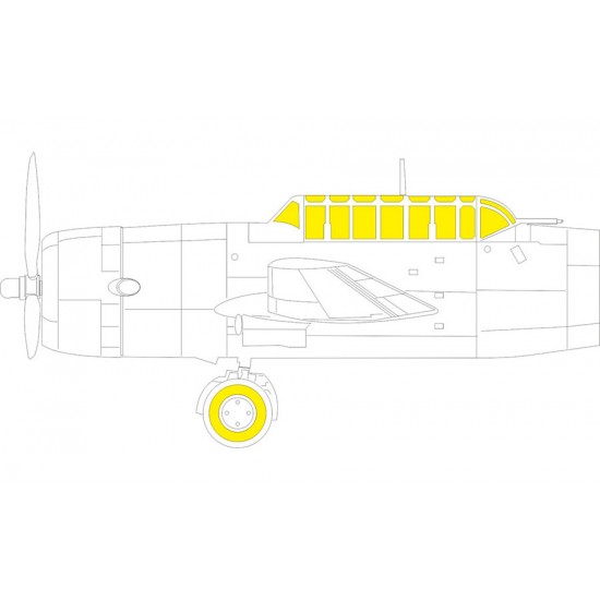 1/72 Vengeance Mk.II Paint Masks for Dora Wings kits