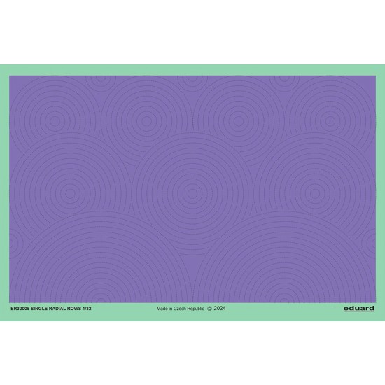 1/32 Single Radial Rows