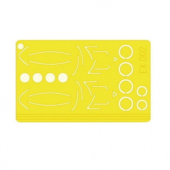 1/48 General Dynamics F-16 Fighting Falcon Paint Mask for Hasegawa kit