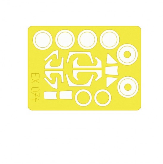 1/48 Messerschmitt Me 262A Schwalbe Paint Mask for Tamiya kit
