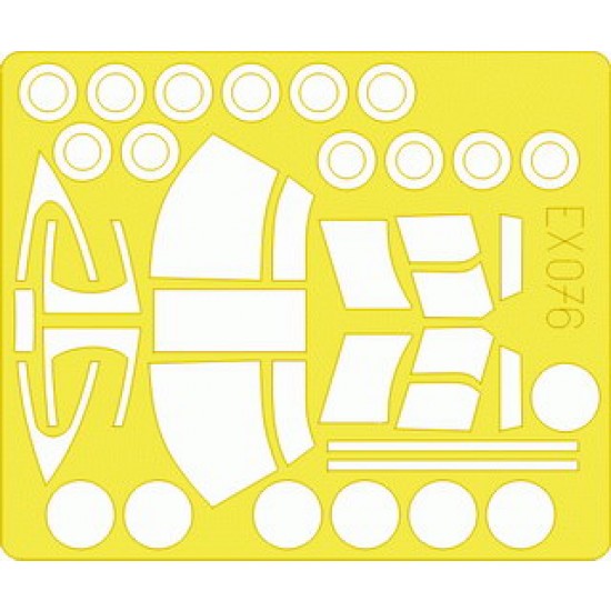 1/48 Vertol CH-46 Sea Knight Paint Mask for Academy kit