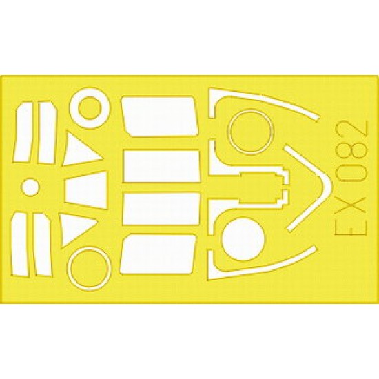 1/48 Typhoon Mk.IB Door Canopy Paint Mask for Hasegawa kit