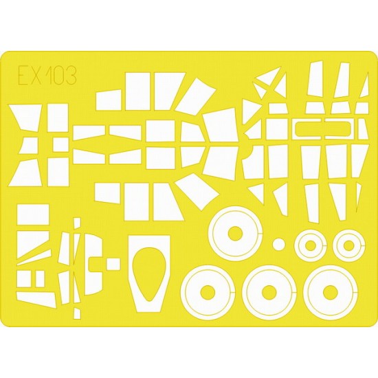 1/48 Dornier Do 217E Paint Mask for Revell/Monogram kit