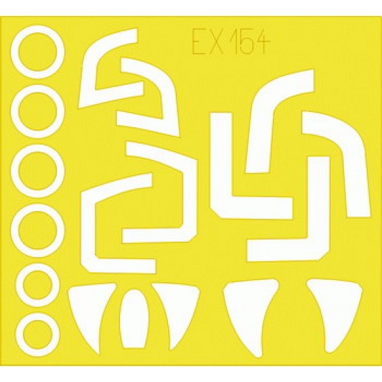 1/48 Grumman F9F Panther Paint Mask for Revell/Monogram kit