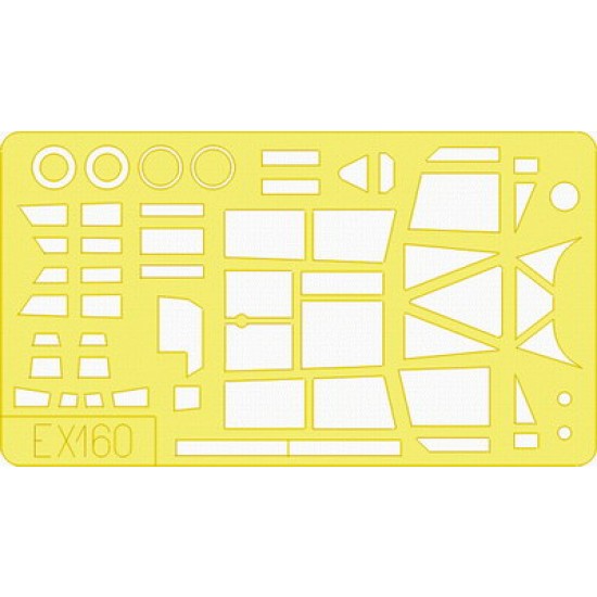 1/48 PZL-23 Karas Paint Mask for Mirage kit