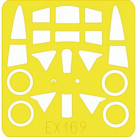 1/48 Curtiss P-36 Hawk Paint Mask for Academy kit