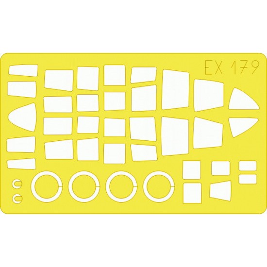 1/48 Mitsubishi Ki-46 III Dinah Paint Mask for Tamiya kit