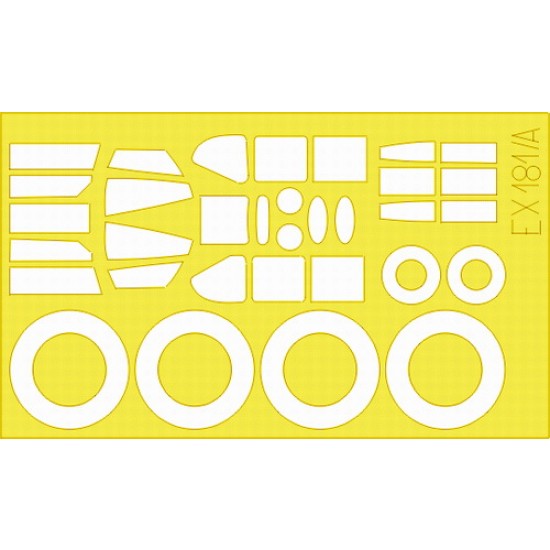 1/48 Douglas A-20B Paint Mask for AMT/Italeri kit