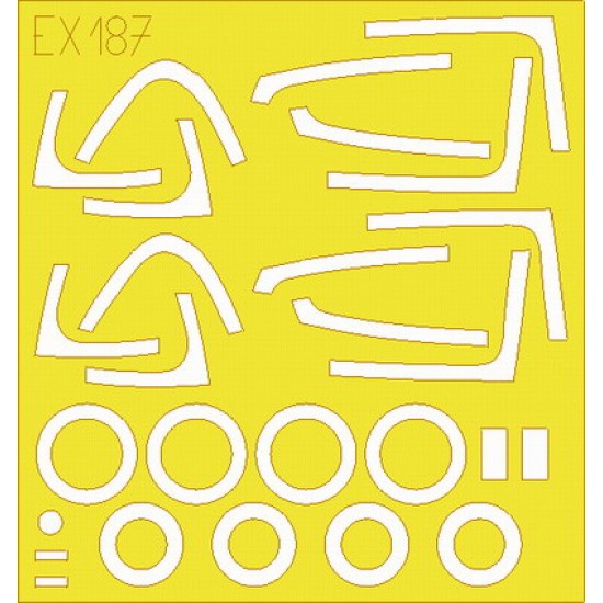 1/48 F-18E Hornet Paint Mask for Hasegawa kit