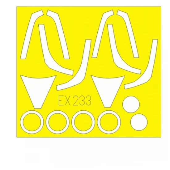 1/48 F-16CJ Block 50 Paint Mask for Tamiya kit
