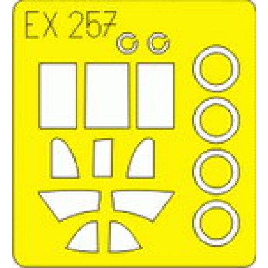 1/48 Lavochkin LaGG-3 Paint Mask for ICM kit