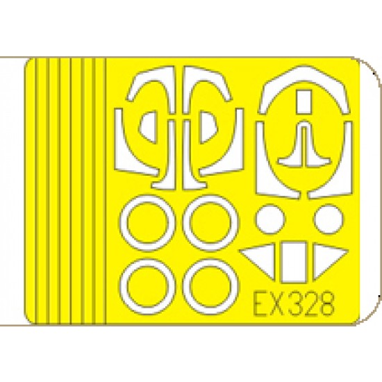 1/48 Focke-Wulf Fw 190D Weekend Paint Mask for Eduard kit