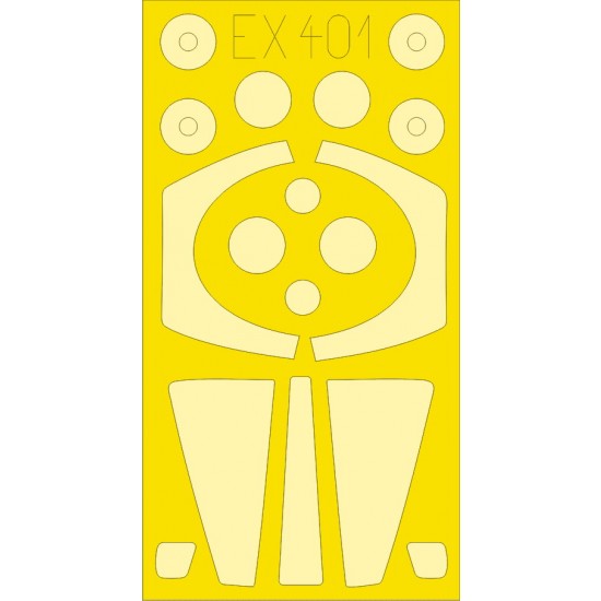 1/48 Bae Jaguar GR.1/GR.3 Paint Mask for Kittyhawk Models kit