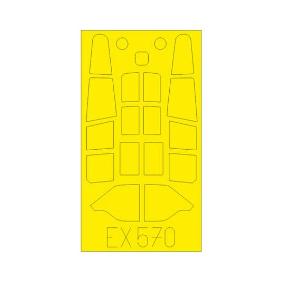 1/48 Tomahawk Mk.II Paint Masks for Airfix kits